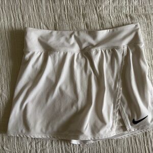 Nike Women's White Athletic Skort